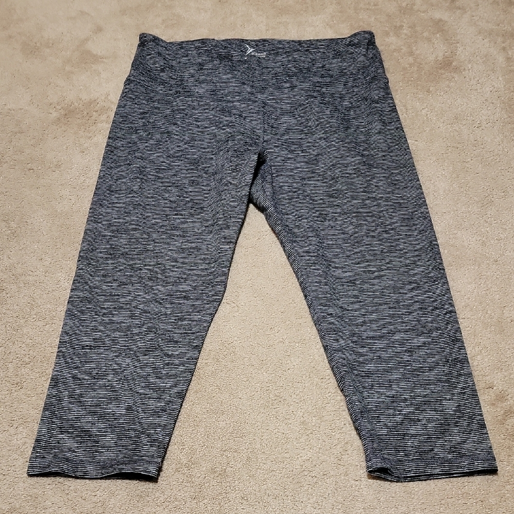 Old Navy Gray Leggings Athletic Fit